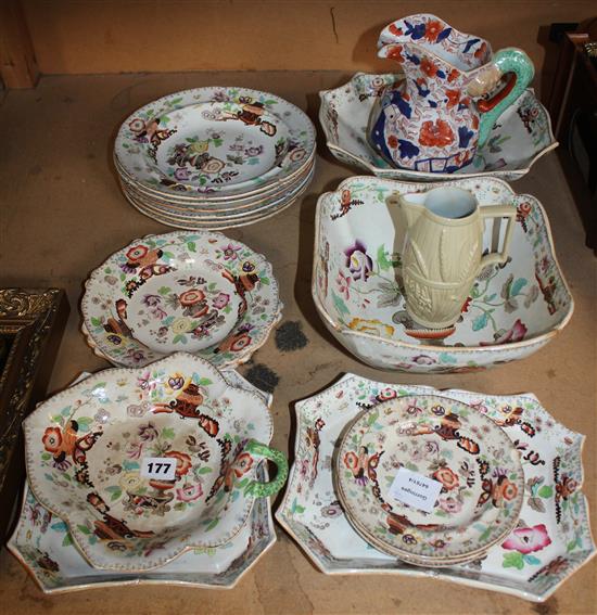 16 piece Saxon China part dessert service